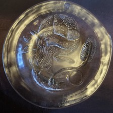 Vintage Nuutajarvi peony plate