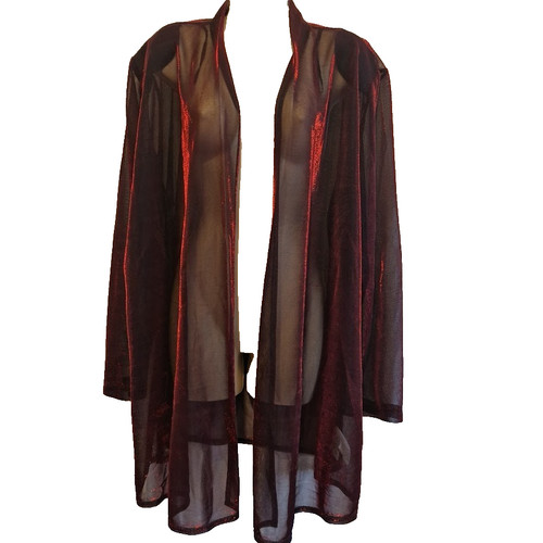 Canda sheer evening jacket - sheer,