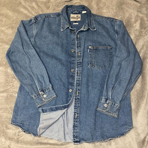 Levi silver tab long - silver,