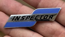 Railway / Bus / Transport Ticket Inspector Badge - 60mm