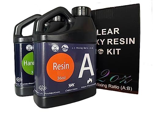 72oz crystal clear epoxy resin - 72oz,