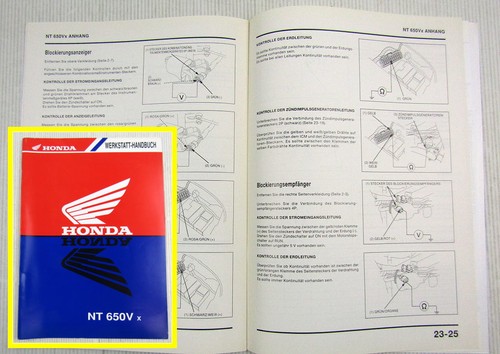 Werkstatthandbuch honda nt650 - werkstatthandbuch,