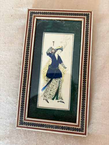 Vintage persian miniature - vintage,