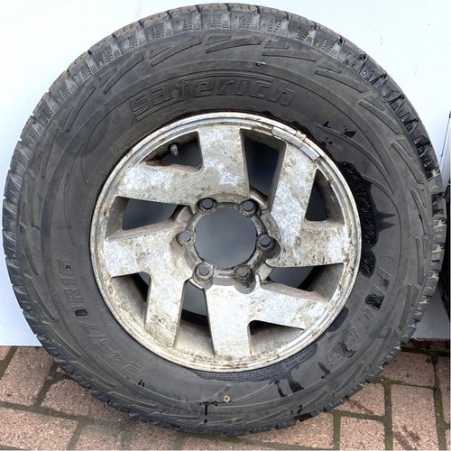 Alloy wheel and - alloy, tyre