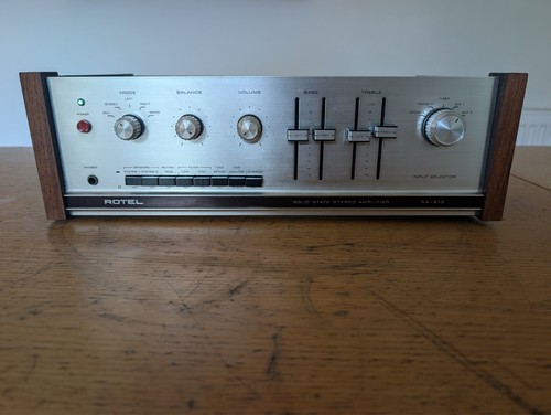 Rotel 610 integrated - rotel,