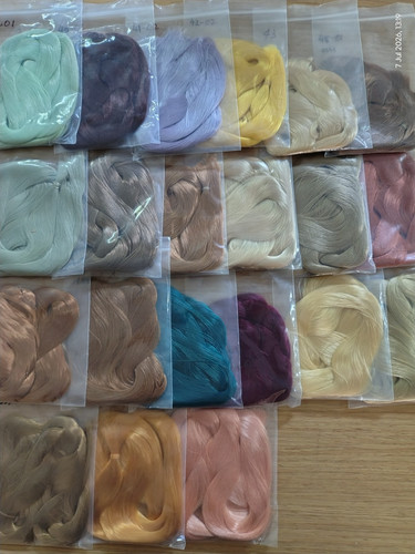 Premium saran doll hair - doll,