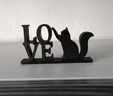 cute I love cats sign plaque