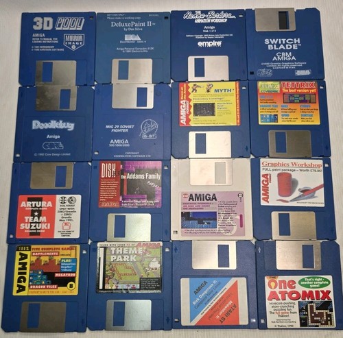 Amiga disks games utilities - amiga,