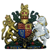 Royal Coat of Arms Painted