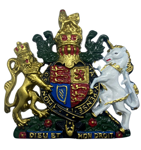 Royal coat arms - royal, painted