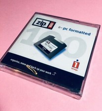 BRAND NEW - ORIGINAL iOmega 100 Zip Drive Disk - SEALED