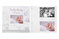 Hello Baby Photo Album Adventure Begins 200 Photos 4 x 6" Slip In Memories 22cm