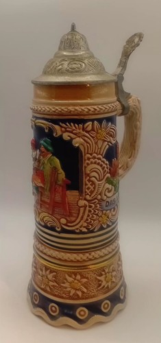 Vintage german beer bier stein - vintage,