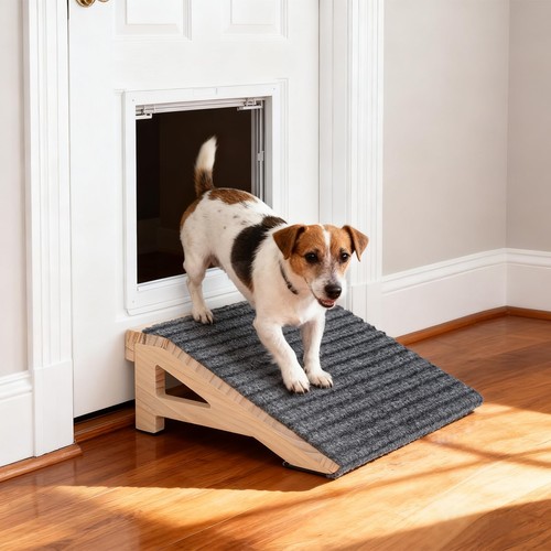 Wooden dog stairs ramp - wooden,