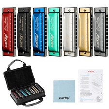 EASTTOP Harmonica Set of 7