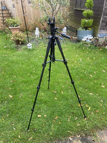 Shooting tripod and gun clamp - and,