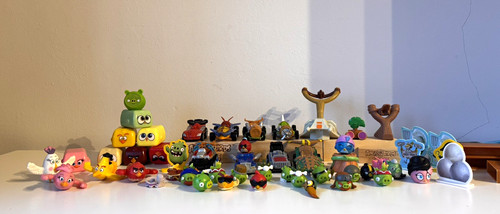 Angry birds collection job - birds, lot