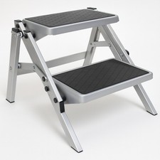 Folding Aluminium Double Step