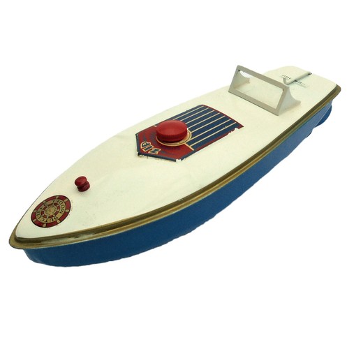 Sutcliffe tinplate boat - sutcliffe, "zip"