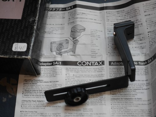 Contax flash adapter grip 1 - adapter, sa-1