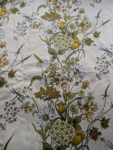 Vintage fabric curtain - of,
