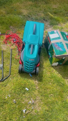 Lawn mowers green bosch arm - lawn,