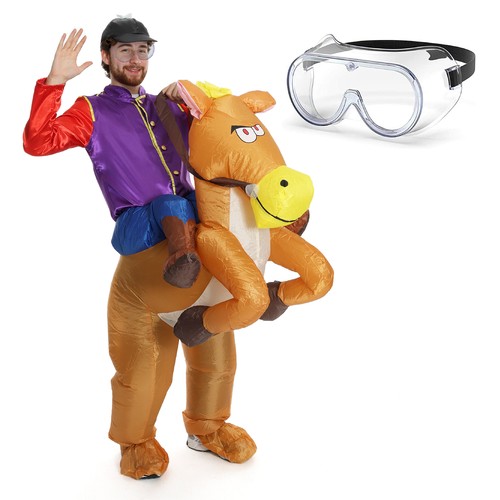 Purple jockey riding - purple,