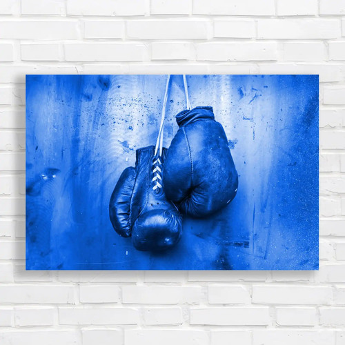 Vintage boxing gloves hanging - boxing,
