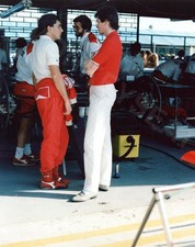 Ayrton Senna McLaren Pit