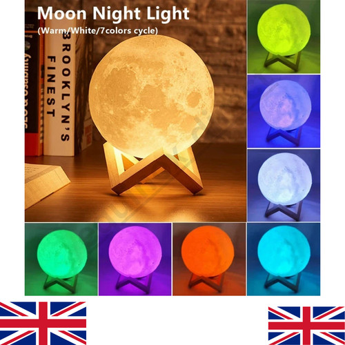 Moon night light - moon, romantic