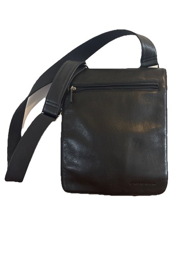 Fossil black leather crossbody - fossil,