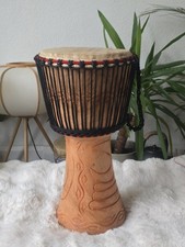 Bucara Hand Carved 9" Djembe