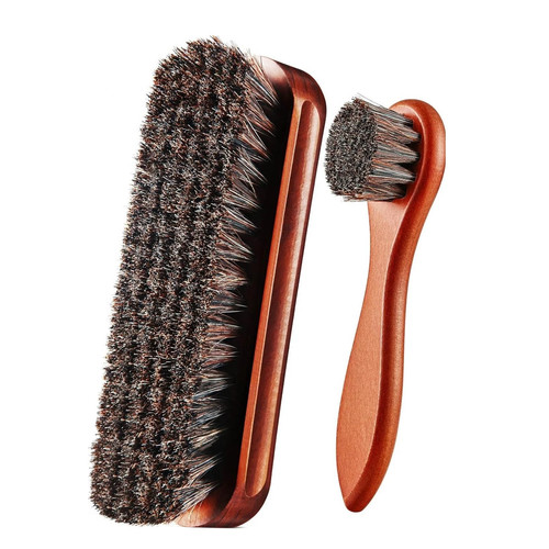Horsehair shoes brush - brush, soft