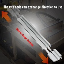 Telescoping Flip Fence Miter Gauge Fence 900-1260mm Extendable For Router Table