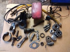 ASSORTED JOB LOT OF MAINLY BSA PARTS WIPAC TAIL LIGHT ETC. SUIT AUTO JUMBLER