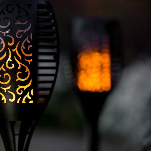 Solar torch light auto - solar,