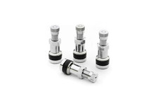 4PC Chrome Silver Bolt in