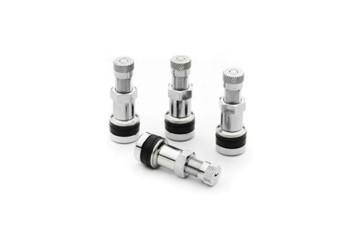 4pc chrome silver bolt - chrome, in