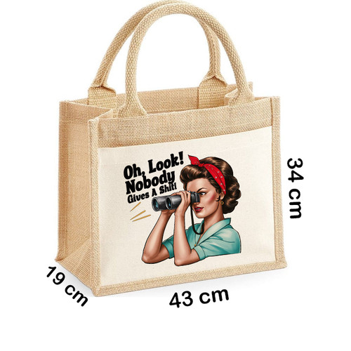 Personalised jute tote - tote, bag