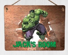 Personalised MARVEL HULK DOOR