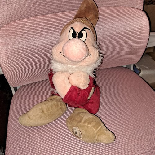 Disney store dwarf grumpy soft - grumpy,