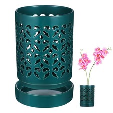  Orchid Pots with Holes Saucer Flower for Plants Container Breathable