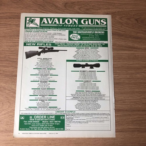 Guns106 magazine advert 12x9 - guns106,