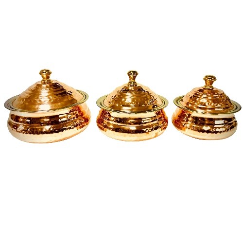 Authentic indian copper - copper, curved