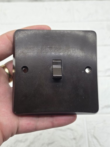 Vintage light switch plate - mk,