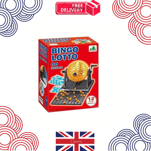 Bingo lotto manual mini - mini, 90