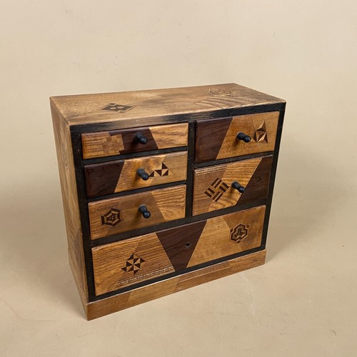 Wooden set drawers mini - drawers,