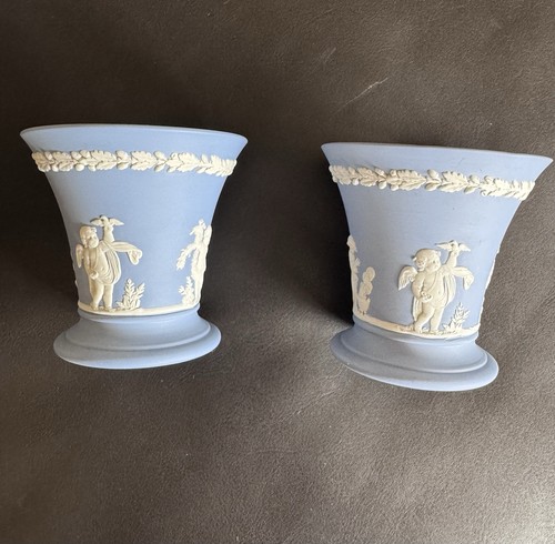 Pair wedgewood blue - pair,