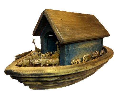 Noah ark wooden handmade - noah’s,