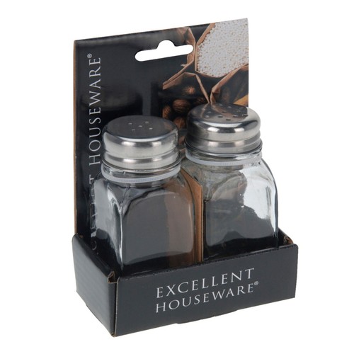 Salt and pepper shakers set - salt,